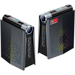 Acemagic S3A Mini PC met Windows 11 Pro, mini pc's AMD Ryzen 7 Pro 8845HS (up to 5.1 GHz), 32GB Dual DDR4 1TB SSD,Micro Desktop Computer met Wifi6,BT5.2