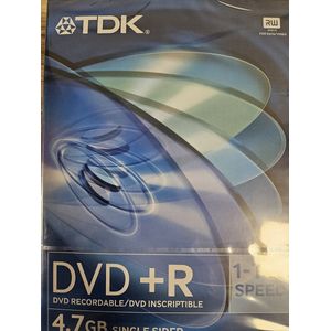 TDK DVD+R Standard 5-pack
