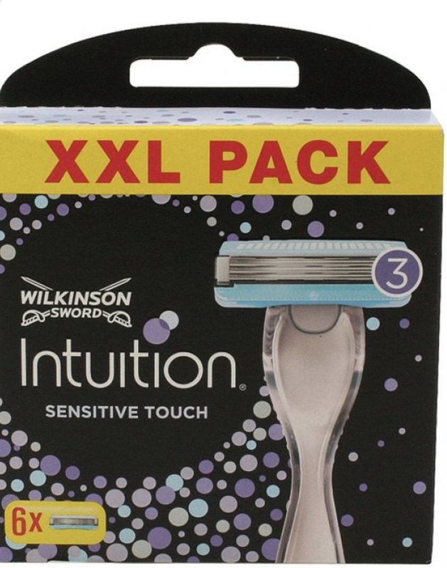 Wilkinson - Intuition Sensitive Touch - Scheermesjes - 6 Stuks