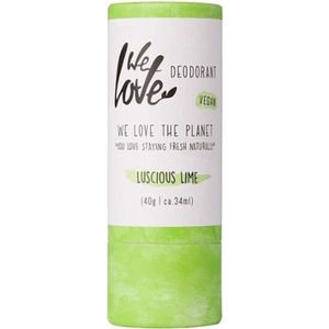 We Love - Deodorant Stick - Luscious Lime - 40 Gram - Biologisch