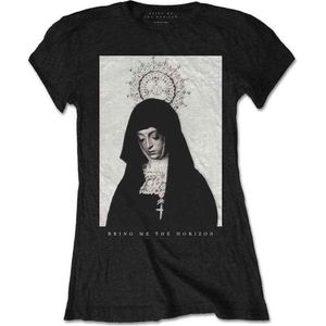 Bring Me The Horizon - Nun Dames T-shirt - XL - Zwart