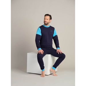 Plukpak voor volwassenen | Rugritssluiting | Tricot | Eendelige uitvoering | Donkerblauw | XS