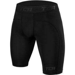 TCA - Pro Performance - Compressie Basislaag Thermische Onderbroek Shorts - Zwart