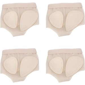 2 paar voetbeschermers - zachte ademende bescherming - elastische voetbescherming - ballet dansuitrusting .