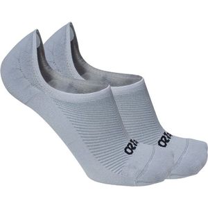 OS1st Nekkid comfort footies maat M (39-43) – grijs – siliconen hiel grip - lichte compressie – minimaliseert wrijving en blaren – naadloze teen – vochtafvoerend - antimicrobieel