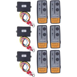 Herstel Draadloze Lier Afstandsbediening Kit voor Truck ATV SUV - Handset Schakelaar Controller 75ft - Universele Elektrische Smart Lier - Draadloze Afstandsbediening Schakelaar Set .