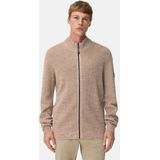 camel active - Gebreide Cardigan - Haver - Zachte Katoenmix