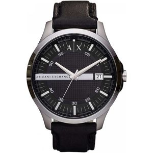 Armani Exchange Hampton AX2101 Herenhorloge 46 mm - Zilverkleurig