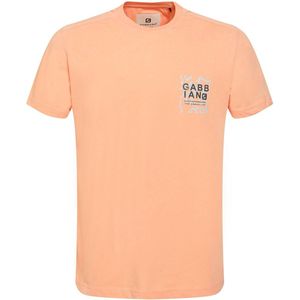 Gabbiano T-shirt Jersey T Shirt Met Print 154526 972 Soft Peach Mannen Maat - L
