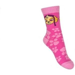 1 paar sokken Paw Patrol - Skye roze maat 31-34