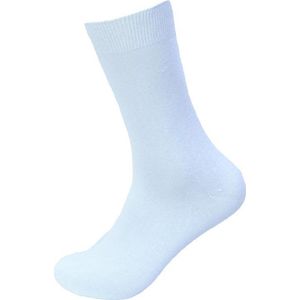 10 Paar Herensokken - 100% Katoen - Naadloos - Wit 39-42