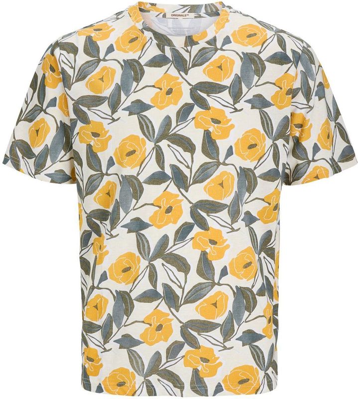 JACK&JONES - JORALMERIA AOP TEE SS CREW NECK JNR - Jongens - T-shirts