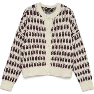 Vero Moda - Vmlisa - Cardigan - Ecru Dessin