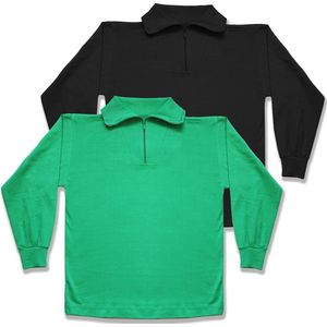 Duo Pack Jongens Sweatshirt Zwart / Groen