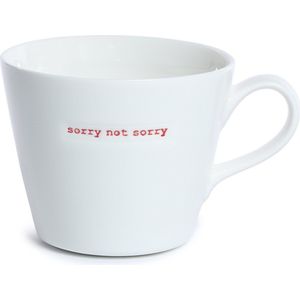 Keith Brymer Jones Bucket mug - Beker - 350ml - sorry not sorry -