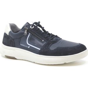 Waldläufer - Heren Schoenen - Blauw - Leer