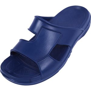 Marineblauwe herenslippers - RHODOS DEMAR
