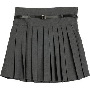 Boven knielengte Dik geplooid Rok