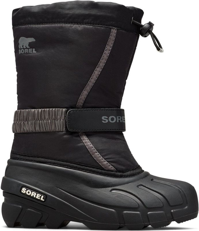 Sorel YOUTH FLURRY™ BOOT Unisex Snowboots - Black, City Grey