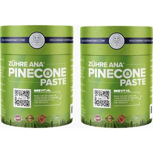 Zuhre Ana - Vitamine D3 - Kegelvrucht - Vitaminen en Mineralen - Dennenappel Pasta - Pinecone - Duo Pack - 2X