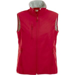 Clique Basic Softshell Vest Ladies 020916 - Rood - XS