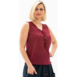 Aquatolia Woman Shirt, Sumru Shirt - Dark red / XL
