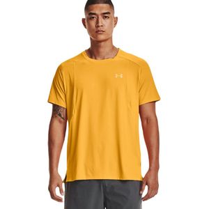 Under Armour Iso-Chill Laser Shirt Heren - sportshirts - geel - Mannen