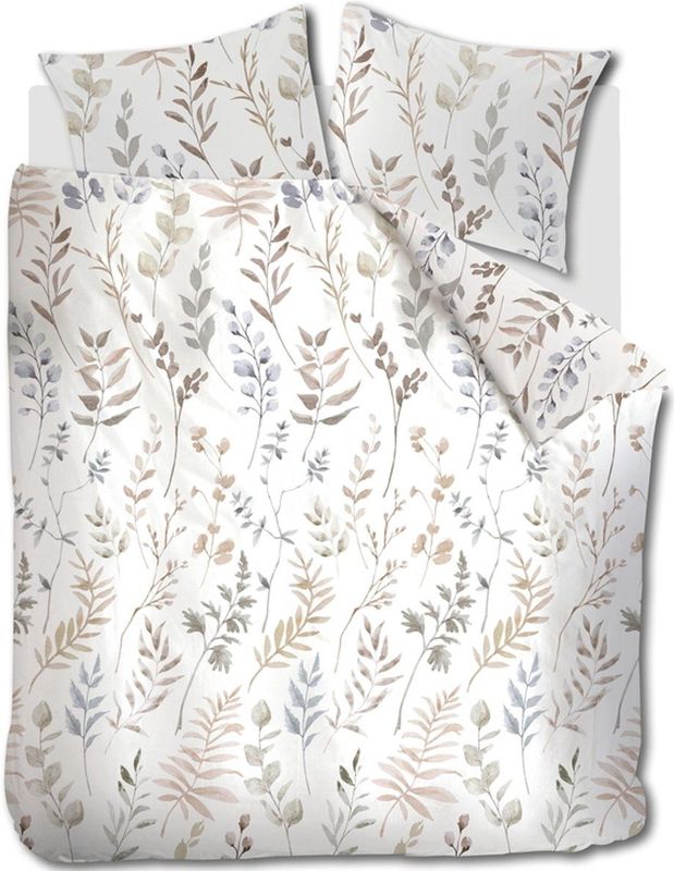 Ariadne at Home - Twigs - Dekbedovertrek - Wit - 200x200/220 cm