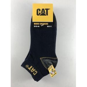 CAT Sokken - Maat 39-42 - 3 paar - Zwart - Lente en Zomer