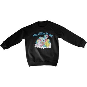 My Little Pony Kinder Kids Sweatshirt HSB-31-MLP1003-DTF552 Black-4 Jahre