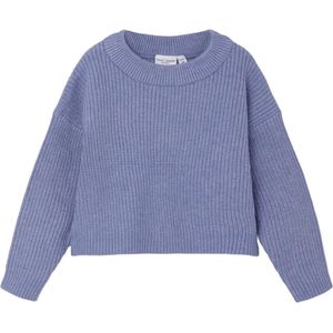 Name it Meisjes Blauwe Knit Trui Vajsa Eventide - 98