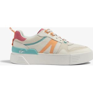 Lacoste L002 Dames Sneakers - Wit/Multicolour - Maat 37
