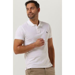 Paul Smith Mens Slim Fit Ss Polo Shirt Zebra Polo's & T-shirts Heren - Wit - Maat XL