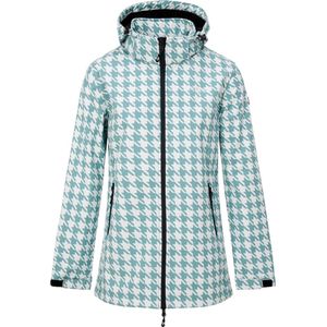 Nordberg Pied A Poule Dames Softshell Ls05901-be - Kleur Blauw - Maat M
