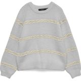VERO MODA - VMZADA LS O-NECK PULLOVER - Dames - Gebreide truien