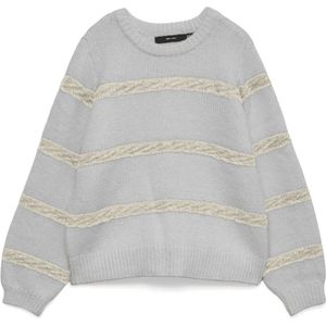 VERO MODA - VMZADA LS O-NECK PULLOVER - Dames - Gebreide truien