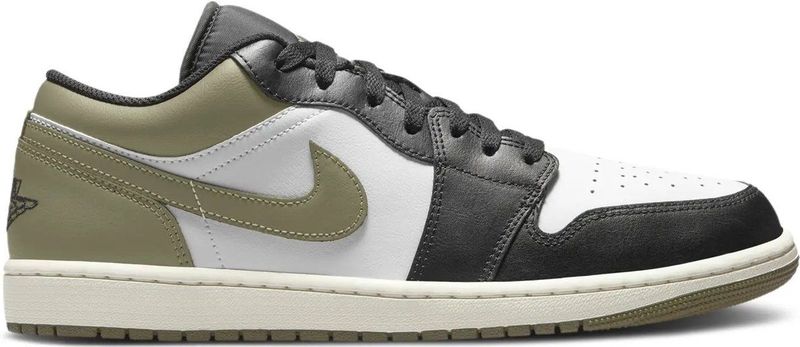 Jordan 1 Low Black Toe Medium Olive