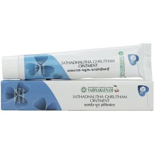 Sathadhautha Ghrutham - Heilzame Zalf (Vaidyaratnam) 20 gr