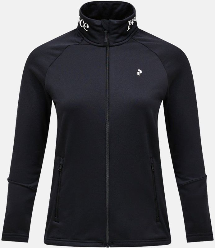 Peak Performance - Rider Essentials Midlayer Zip Jacket - Vest - Zwart