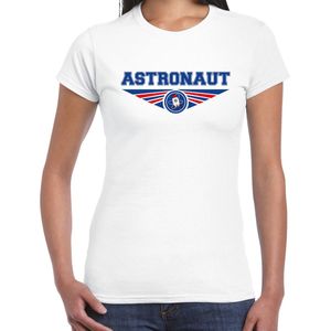 Astronaut t-shirt dames - beroepen / cadeau / verjaardag XS