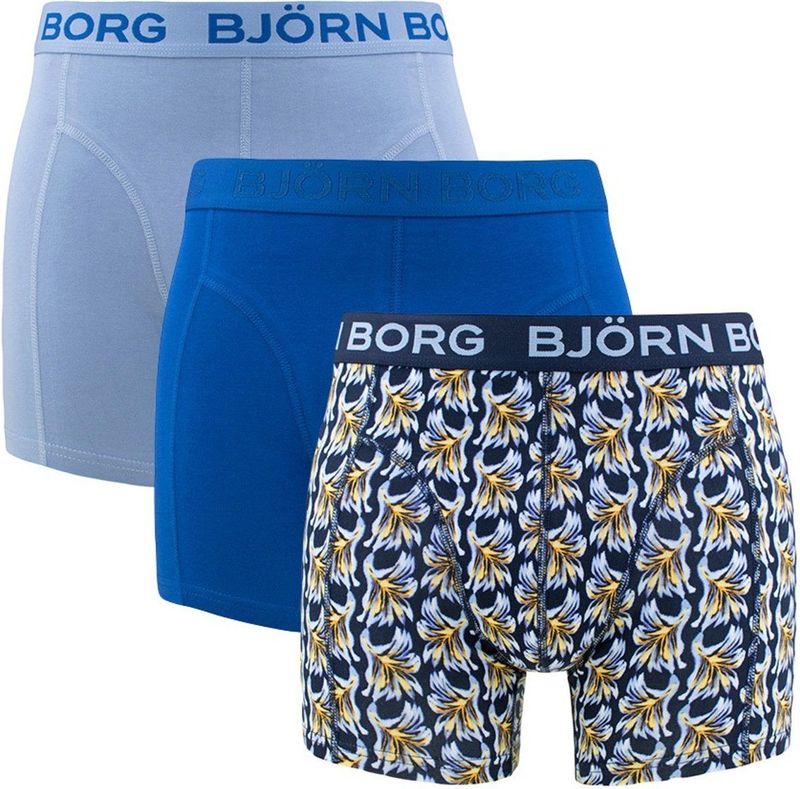 Boxershorts - 3-pack - Katoen Stretch