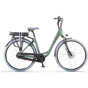 PUCH E-Soul N7 Elektrische Fiets – E-bike – Lage Instap - Framemaat 55 - Uitneembare Accu - 28 Inch - 250W Ananda Motor - 120 km Actieradius - Khaki Matt