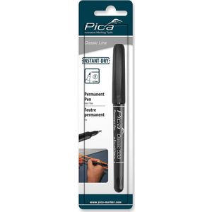 Pica 533/46 Permanent Pen - 0,7mm - Ronde punt - Zwart