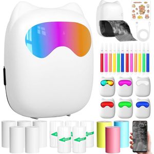 Mini printer - Pocket Fotoprinter - Thermische - Draadloos voor Mobiel