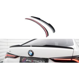 Maxton Design Bmw 4 Serie G26 I4 Gran Coupe Achterklep Spoiler Extention Hoogglans Zwart