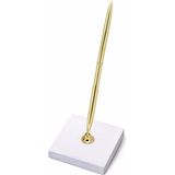 Pennenhouder Luxe - Bruiloft - incl. pen - goud - 8 x 16,5 cm