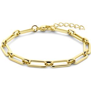 Glams armband ion plating 5,5 mm 17 + 3 cm - Staal