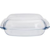 Cosy & Trendy 500° Grill&Drop Vuurvaste Glasschaal 21X33X6 - 4.1 liter