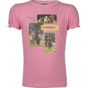 Horka - Jolly Kids - T-Shirt Pino - Pink - Maat 140