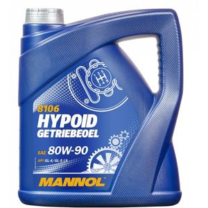 Mannol - Hypoid 80W90 - Transmissieolie - 4 Liter - Minerale Olie